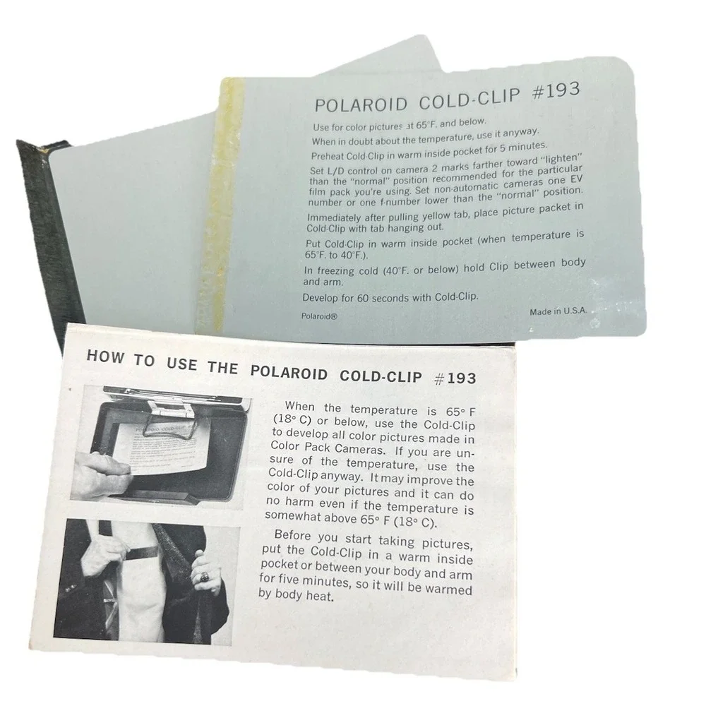 Polaroid Automatic 210 Land Camera Vtg Instant Film Folding Bellows Untested
